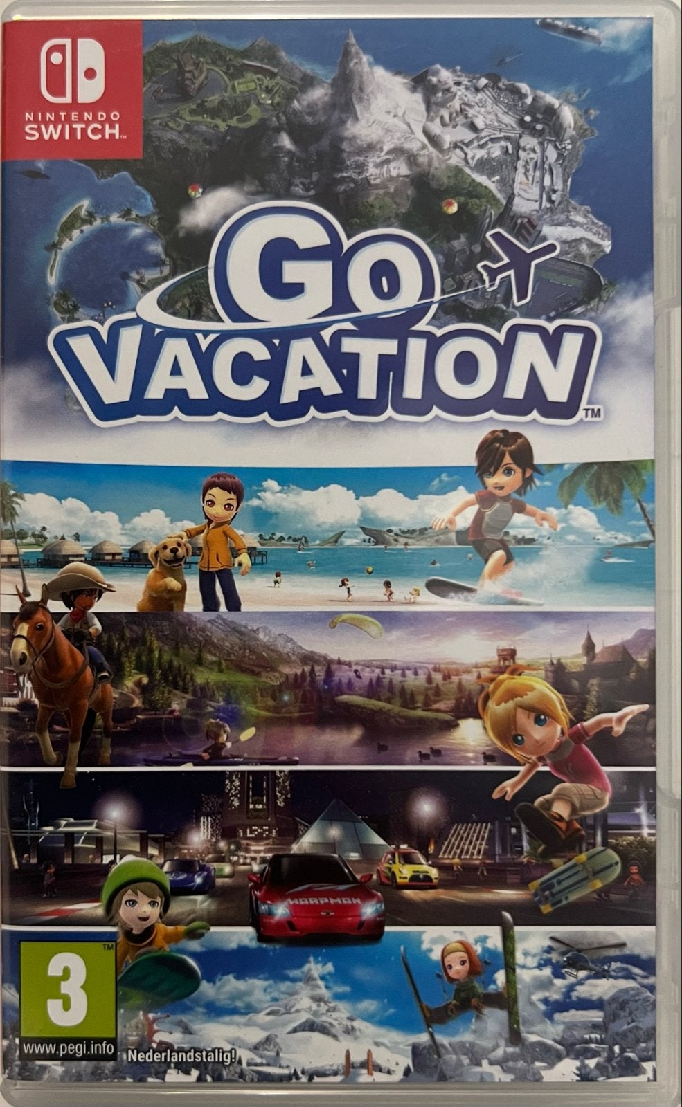 Go Vacation Nintendo Switch - Avontuurlijk vakantieplezier!, Avontuur en Actie, Eén computer, Ophalen of Verzenden, Zo goed als nieuw