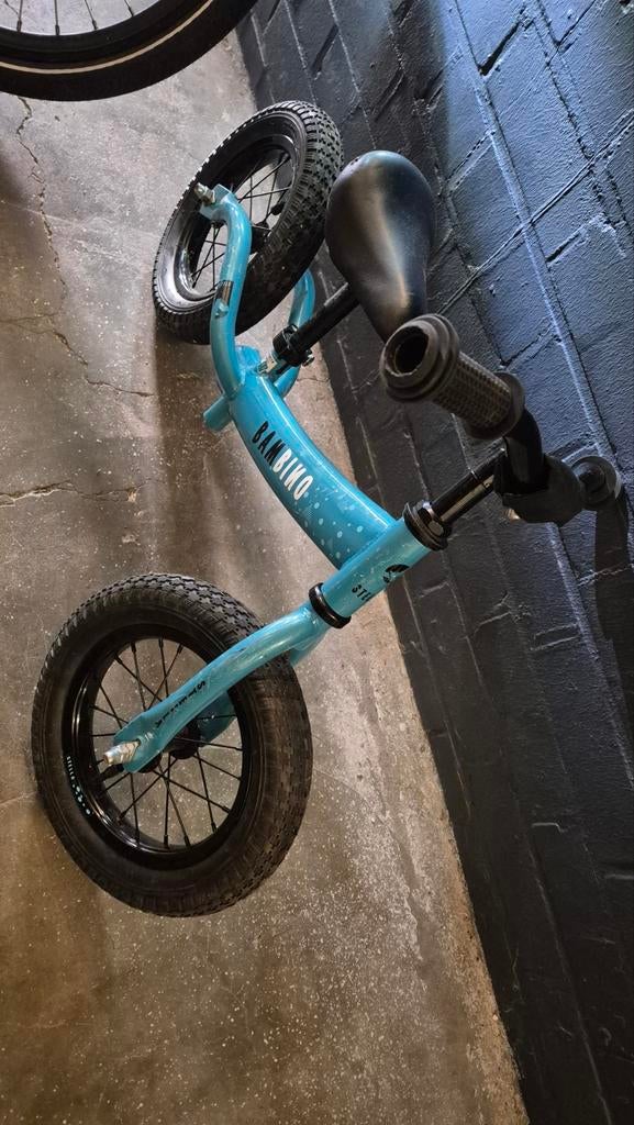Bambino loopfiets blauw, Ophalen, Zo goed als nieuw, Minder dan 16 inch