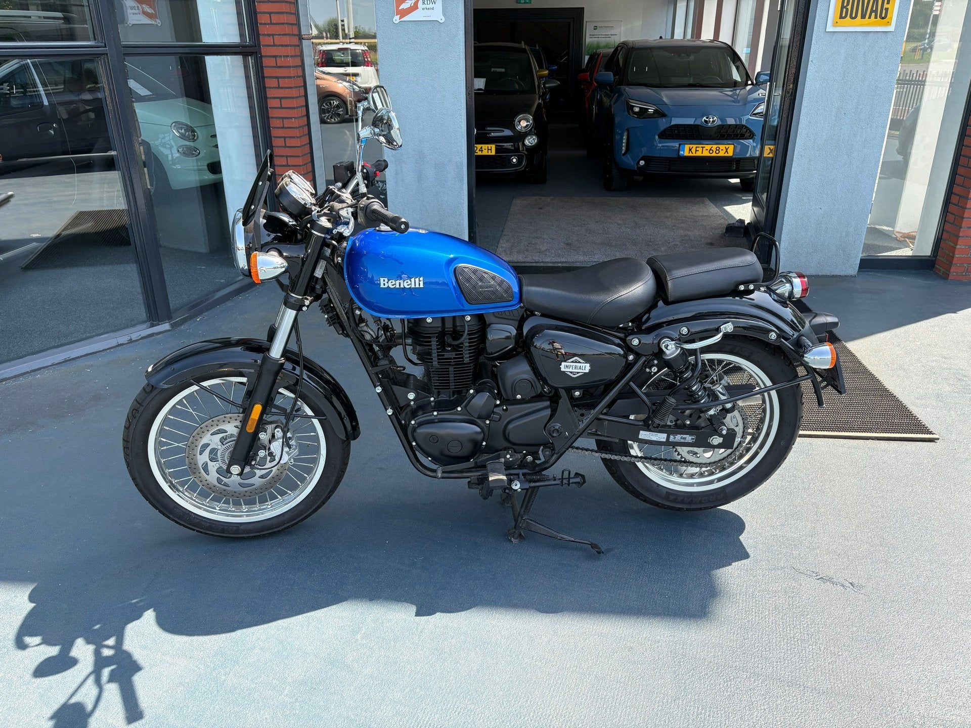 Benelli Tour Imperiale 400, Motoren, Toermotor, ABS, 12 t/m 35 kW, 374 cc