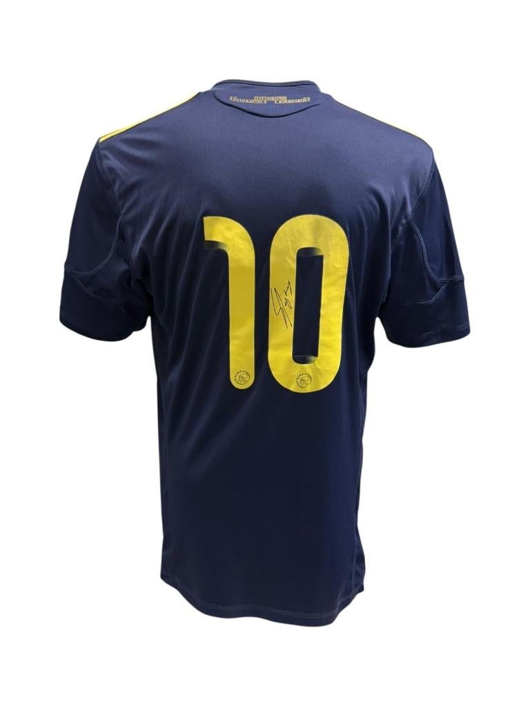 Siem de Jong AFC Ajax 10/11 gesigneerd Uit Shirt, Soccersignings.nl, Shirt, Ophalen of Verzenden, Zo goed als nieuw