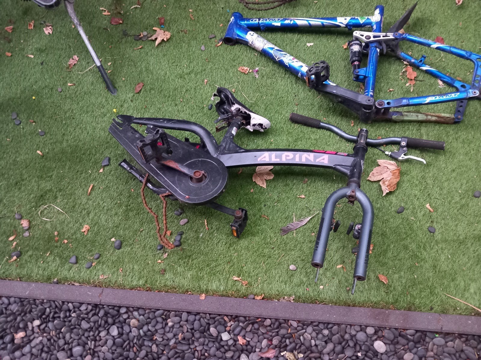 2x fiets frame, Ophalen of Verzenden, Frame