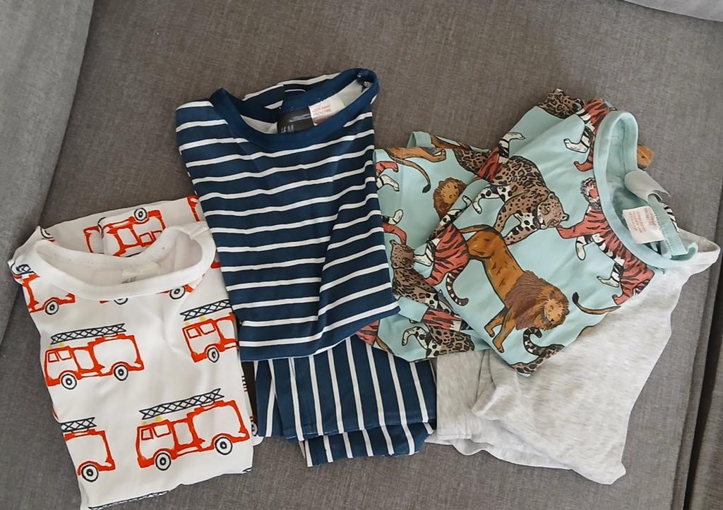 4x Pyjama jongens - H&M - Maat 134/140, Ophalen of Verzenden