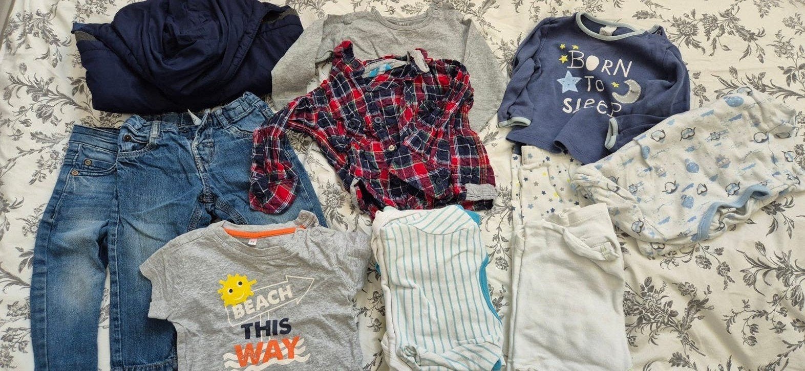 Kledingpakket jongen, maat 74, Ophalen of Verzenden, Gebruikt, Diverse, Jongetje