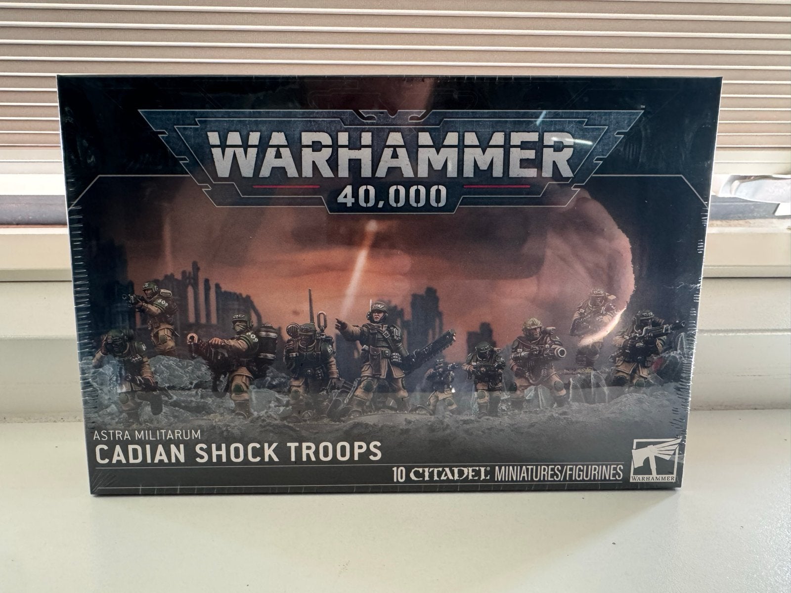 Warhammer 40.000 Cadian Shock Troops - Nieuw in doos, Ophalen of Verzenden, Nieuw, Warhammer 40000, Figuurtje(s)