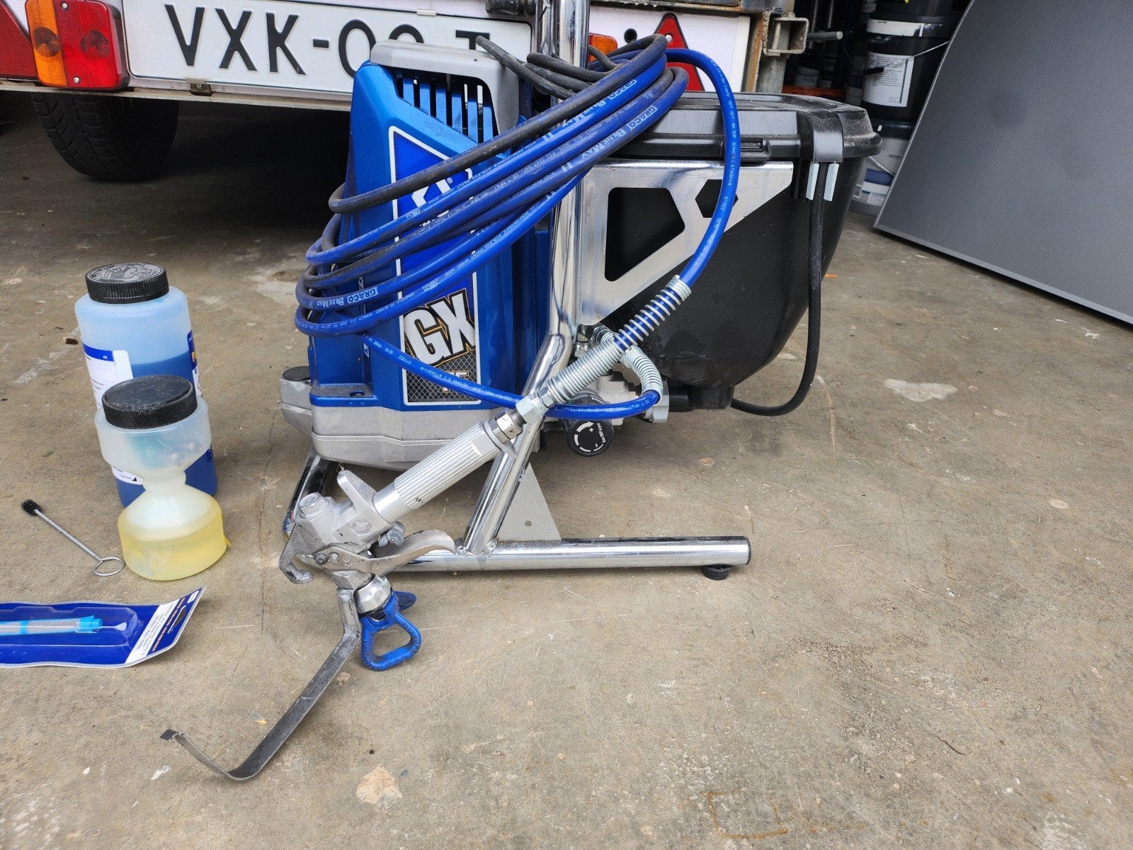 Graco GX FF verfspuit - Zo goed als nieuw, Ophalen
