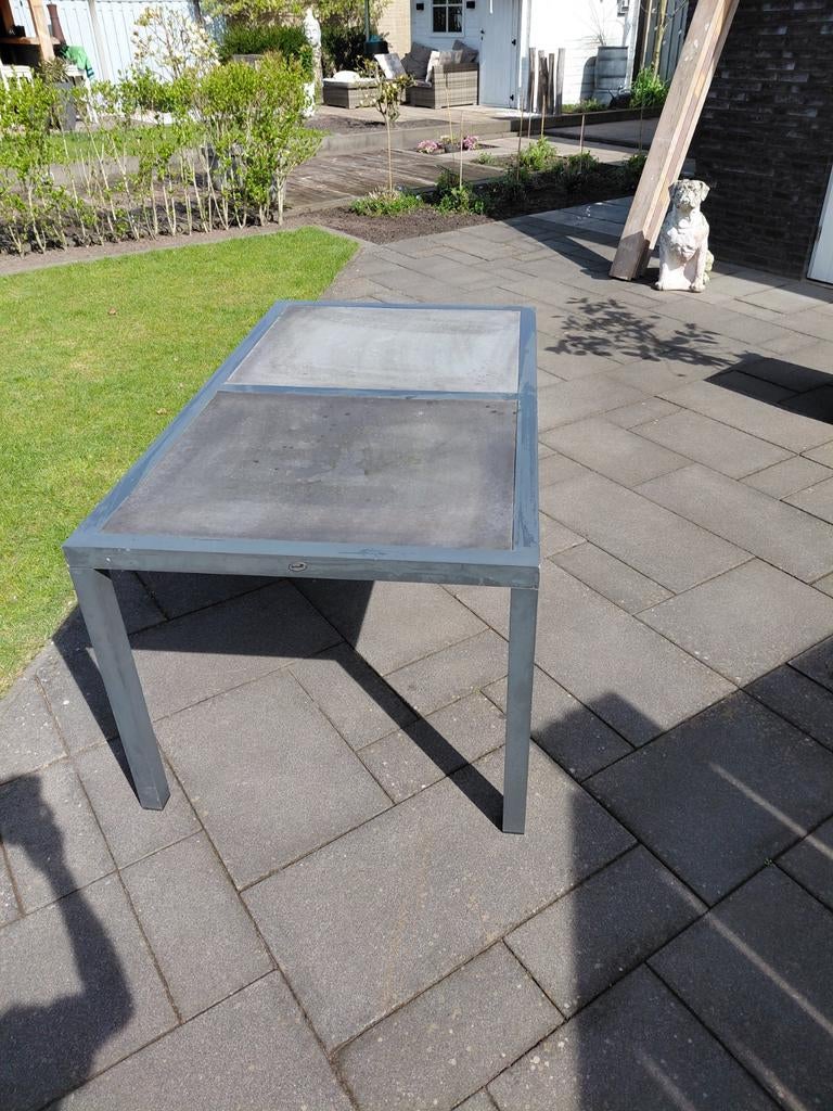 Hartman tafel, Ophalen, Gebruikt, Rechthoekig, Kunststof
