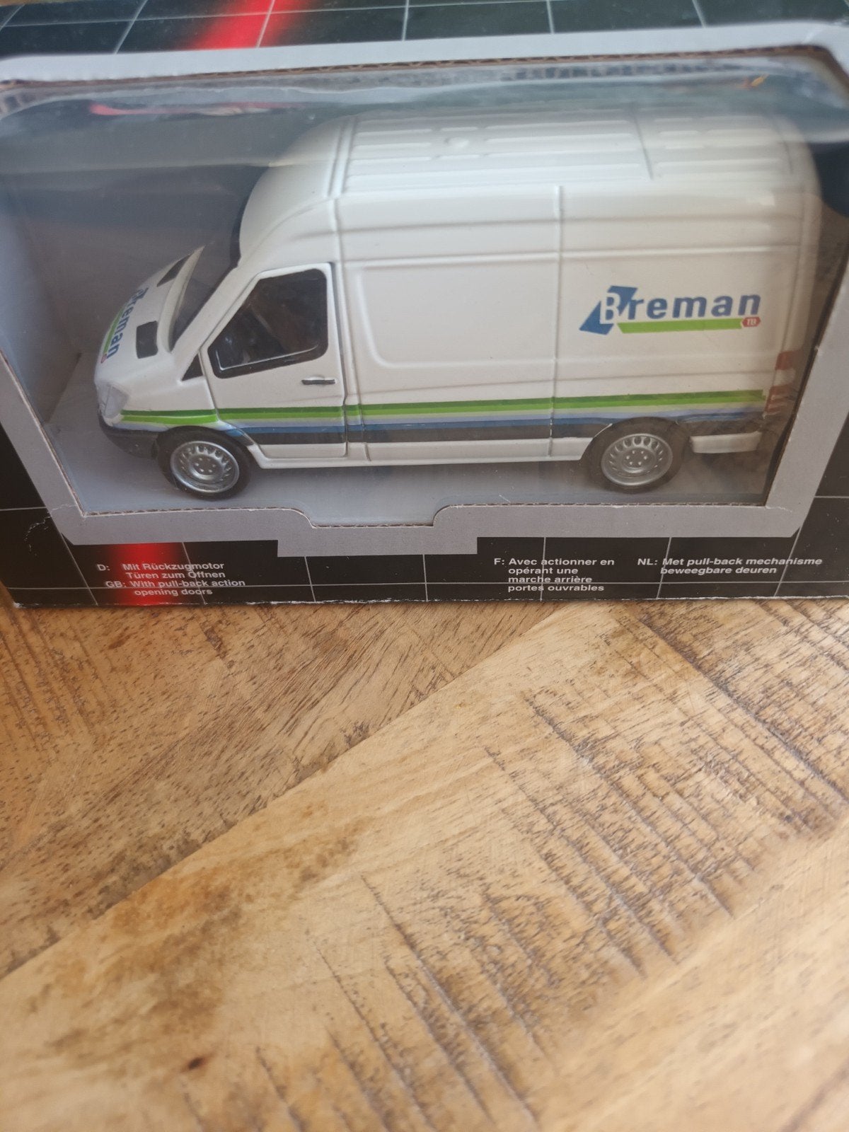 Breman bestelbus nieuw in verpakking kleur wit, Ophalen of Verzenden, Nieuw, Overige merken