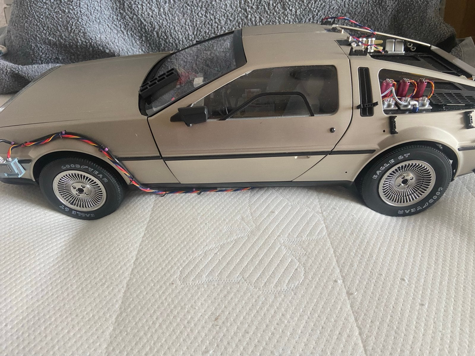 DeLorean Tijdmachine - Terug naar de Toekomst model, Auto, Groter dan 1:32, Zo goed als nieuw, Ophalen