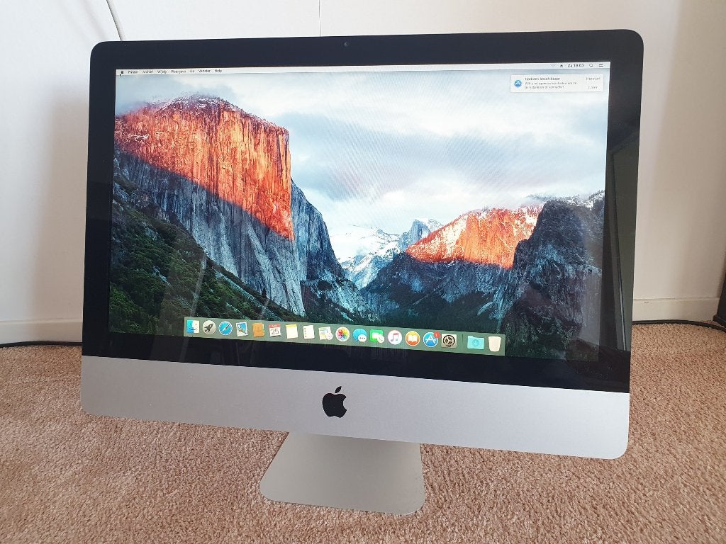 Apple iMac 21,5inch - late 2009 El capitan, Ophalen, Gebruikt, IMac, 2 tot 3 Ghz