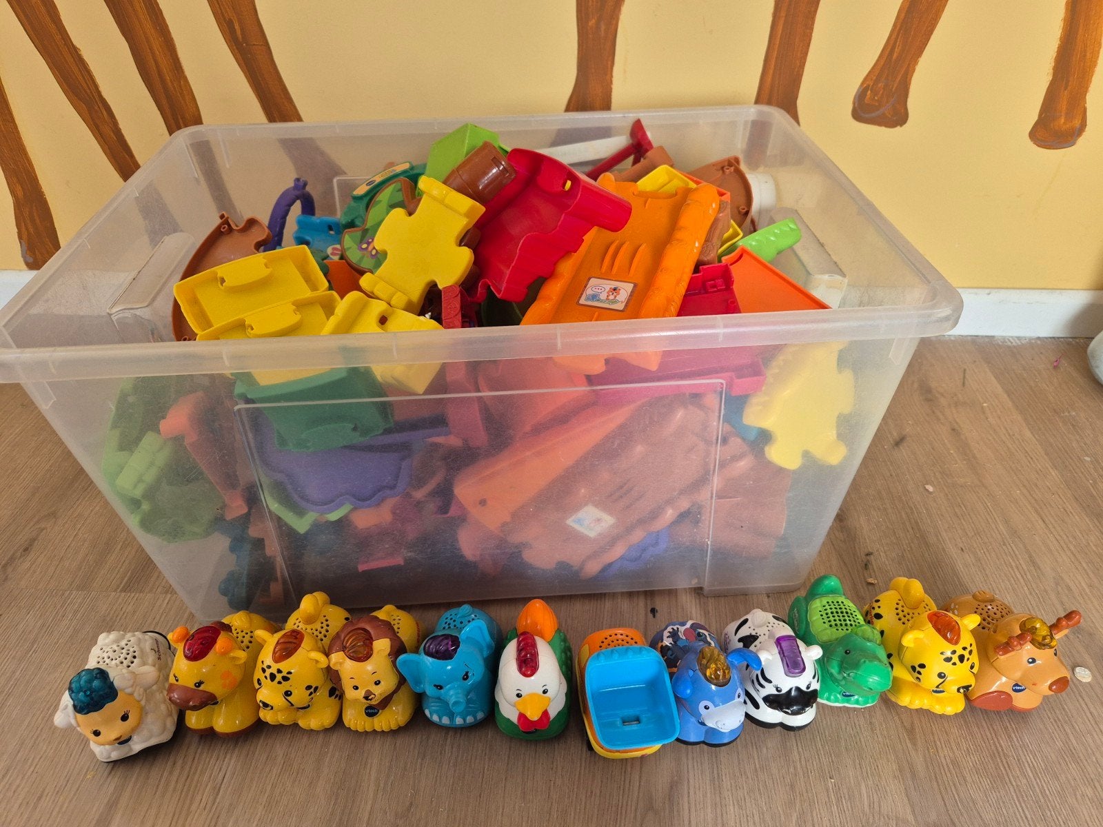Grote verzameling Zoef Zoef Dieren met accessoires, Ophalen, Gebruikt, Jongen of Meisje