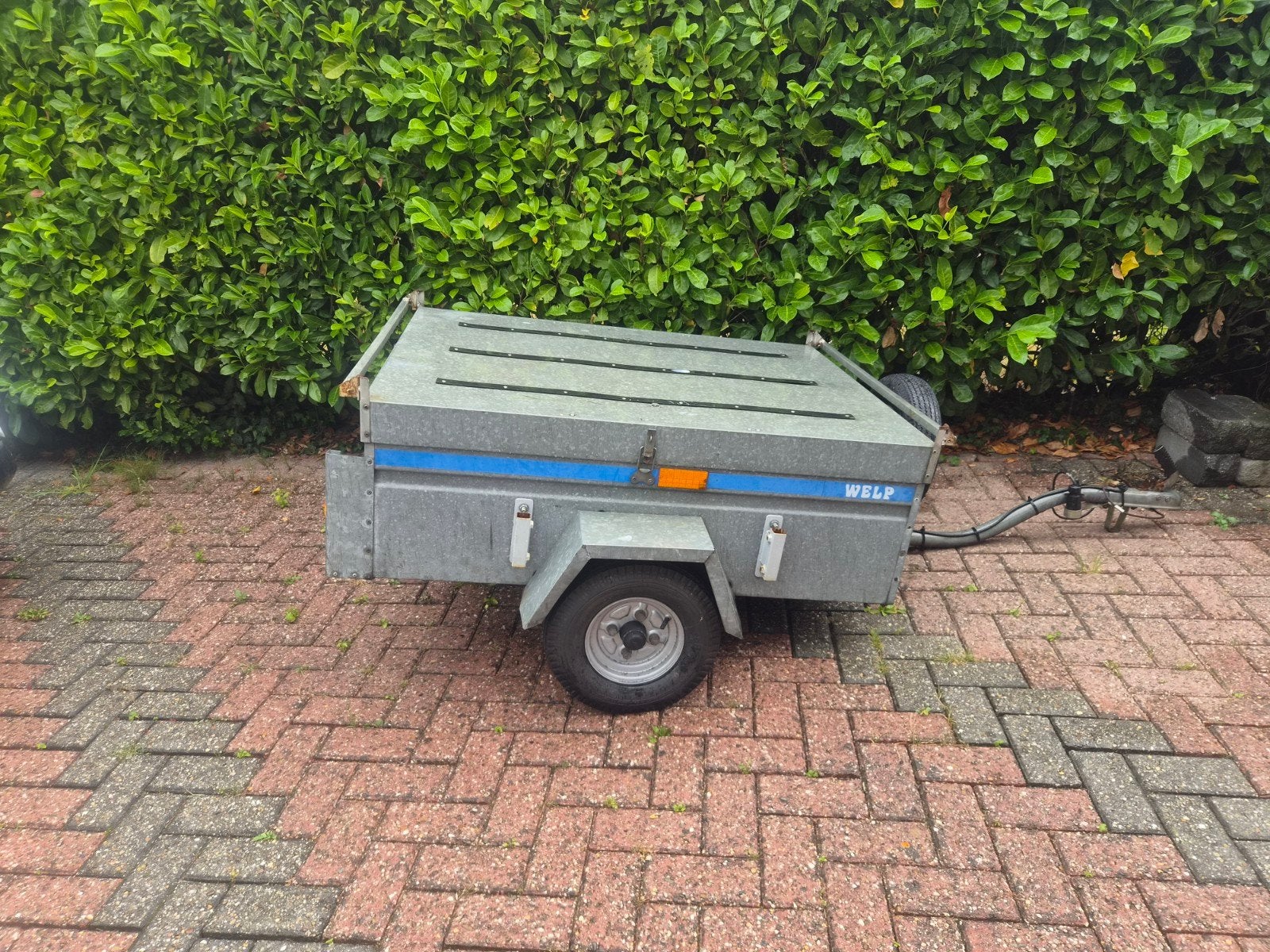 Compacte bagagewagen - Ideaal voor extra ruimte op vakantie., Auto diversen, Aanhangers en Bagagewagens, Ophalen, Gebruikt