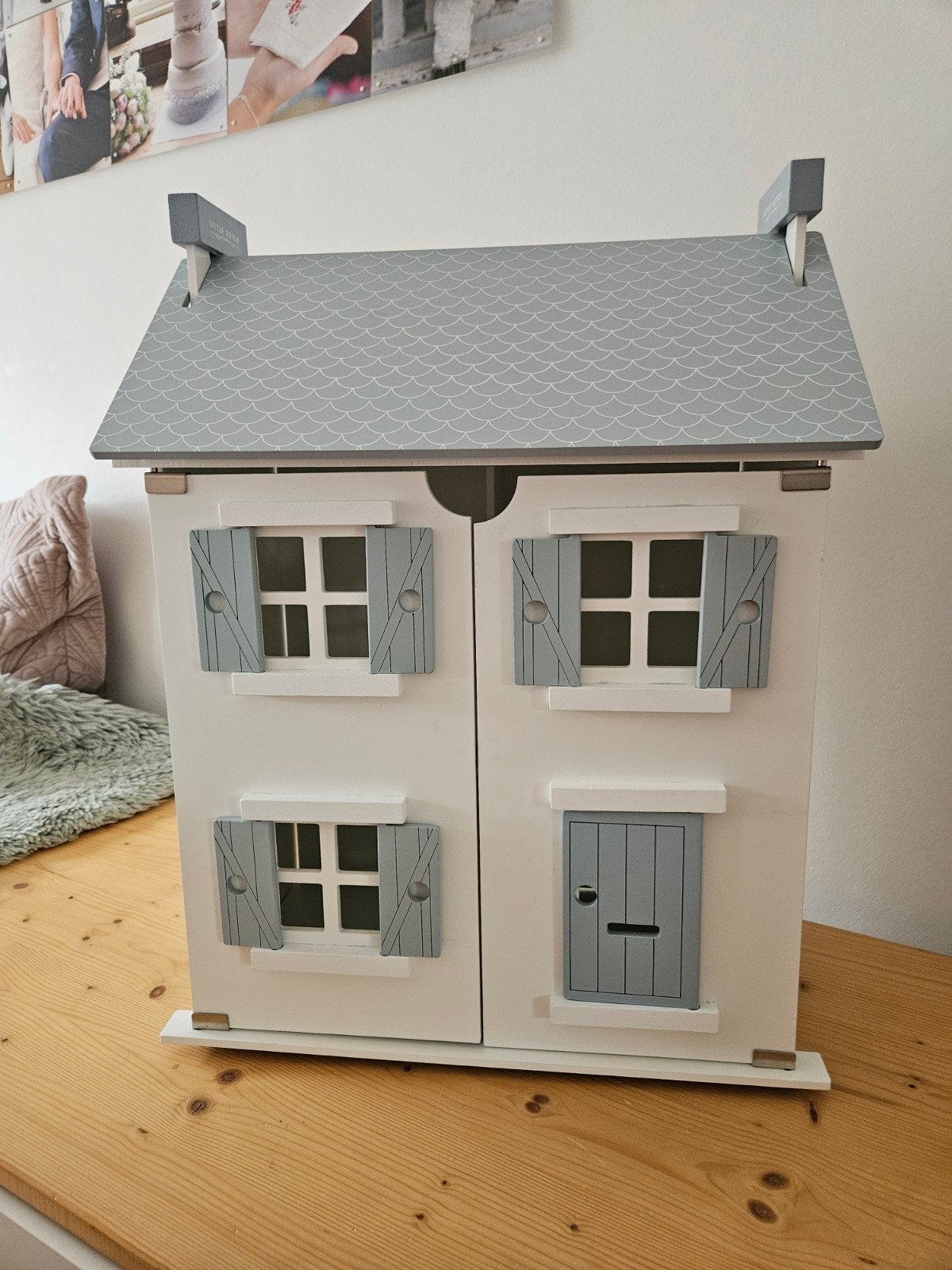 Little dutch houten poppenhuis, Kinderen en Baby's, Speelgoed | Poppenhuizen, Ophalen of Verzenden, Zo goed als nieuw, Poppenhuis