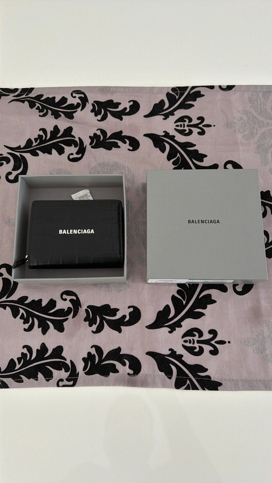Gloednieuwe zwarte Balenciaga portemonnee, Verzenden, Nieuw, Zwart, Overige merken