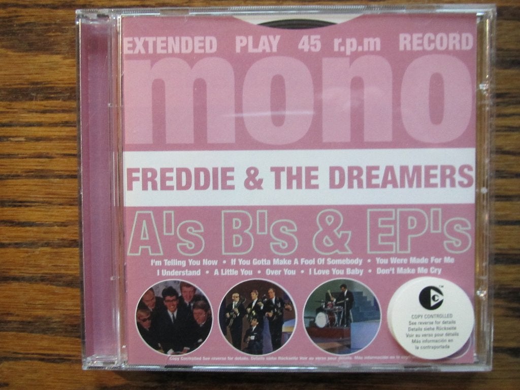 A's B's & EP's - Freddie & The Dreamers, Ophalen of Verzenden, Zo goed als nieuw, Rock-'n-roll, Verzamelalbum
