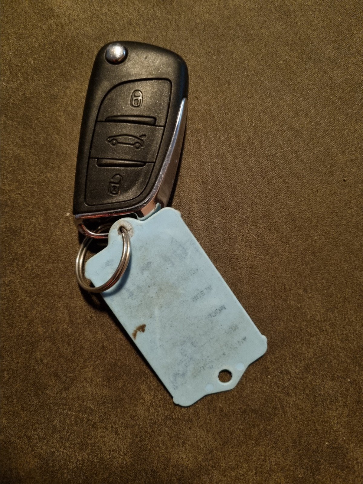 Sleutel citroen c4, Ophalen