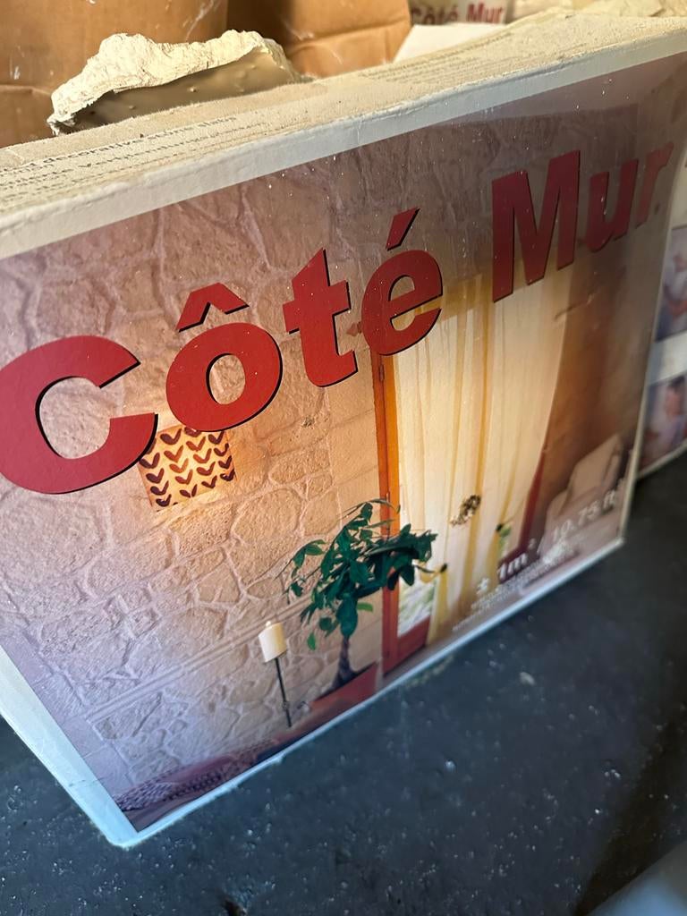 Franse muurstenen - Côté Mur 6 dozen, Doe-het-zelf en Verbouw, Tegels, Overige materialen, Wandtegels, Ophalen of Verzenden, Minder dan 5 m²