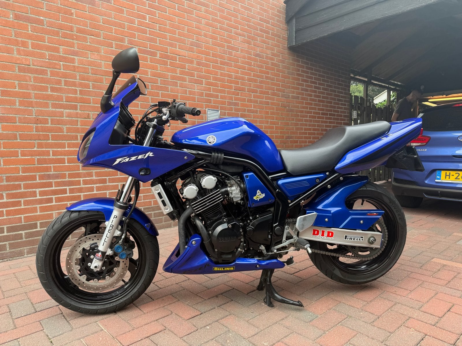 Yamaha FZS 600 Fazer 2003 - Zeer nette staat, lage KM stand, Motoren, Motoren | Yamaha, Sportuitlaat, 4 cilinders, Gebruikt, Particulier