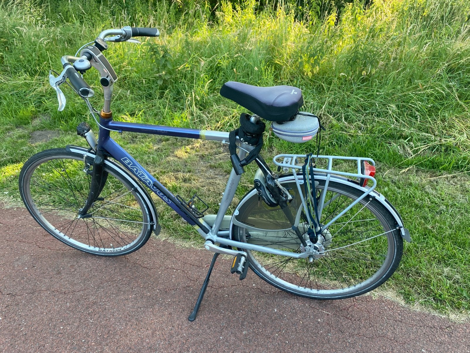 Batavus herenfiets, Ophalen, Gebruikt, Velgrem, Versnellingen