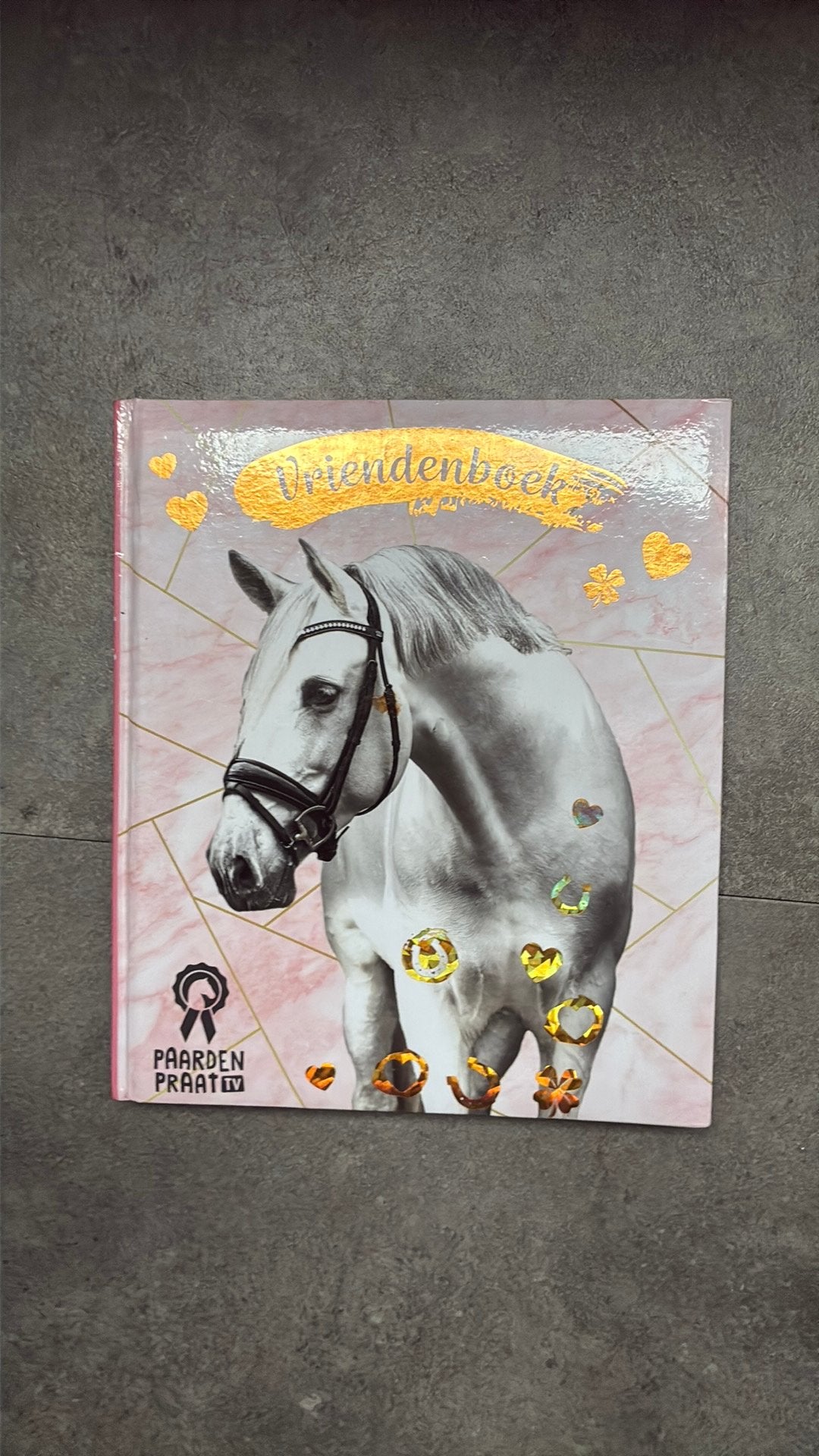 Vriendenboek Paarden Praat TV - Zo goed als nieuw, Ophalen of Verzenden, Nieuw, Non-fictie