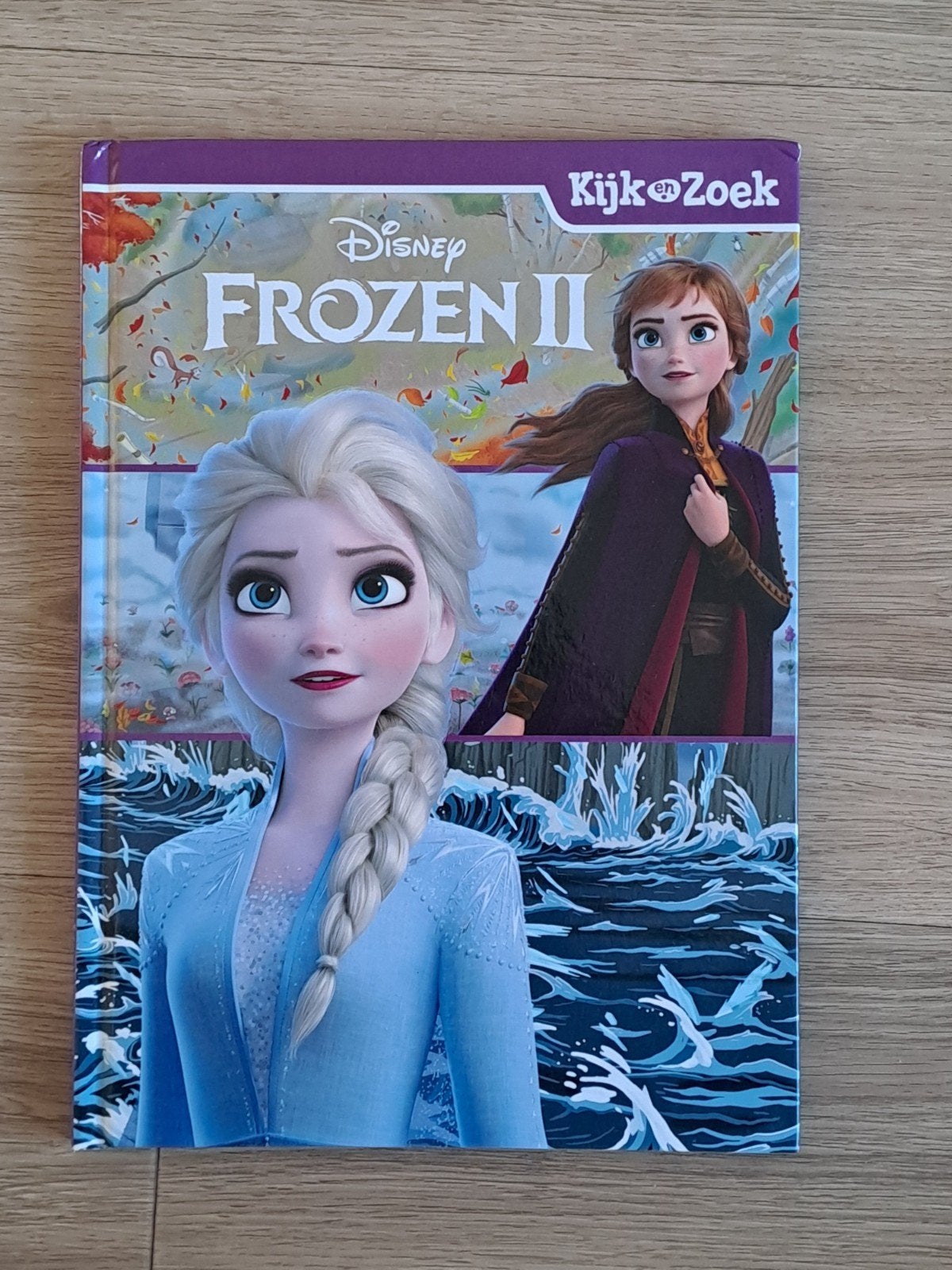 Disney Frozen II Kijk en Zoek Boek, Ophalen of Verzenden, Zo goed als nieuw, Fictie algemeen