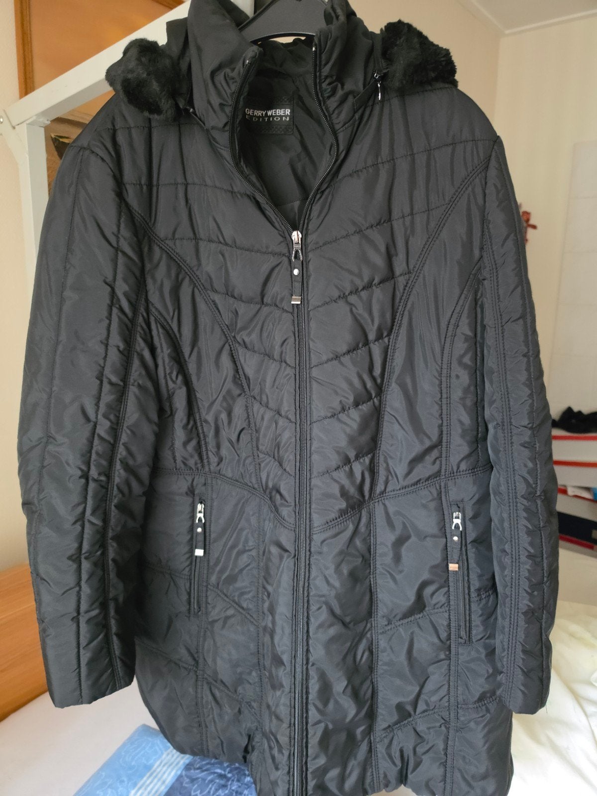 Gerry Weber jas zwart mt 46, Kleding | Dames, Zwart, Maat 46/48 (XL) of groter, Ophalen of Verzenden, Zo goed als nieuw