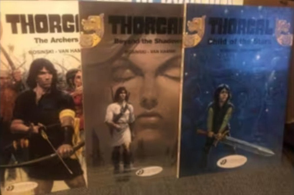the archers child of the stars beyond the shadows thorgal en, Eén stripboek, Ophalen of Verzenden, Zo goed als nieuw
