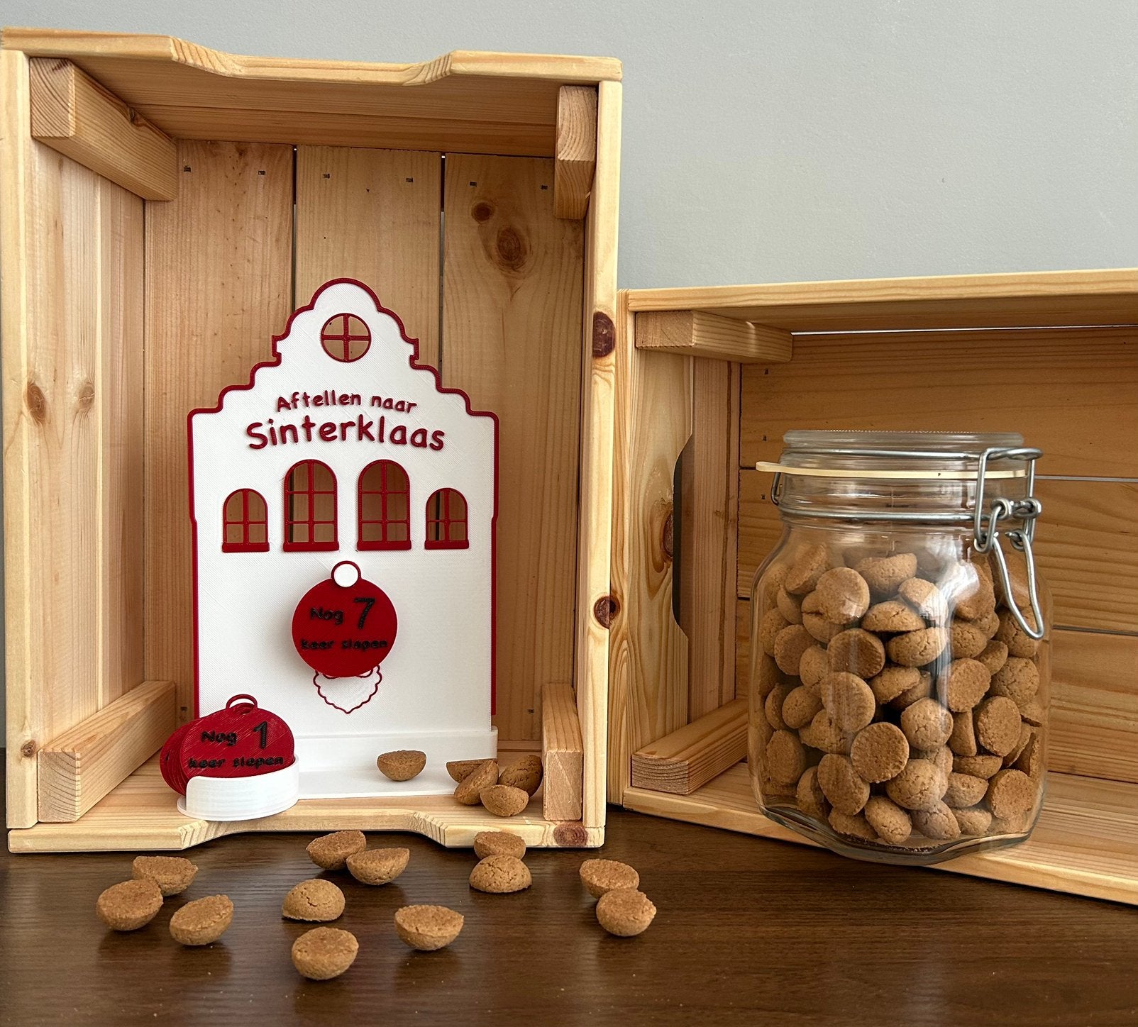 Sinterklaas aftelkalender, Diversen, Ophalen of Verzenden, Dagkalender, Nieuw