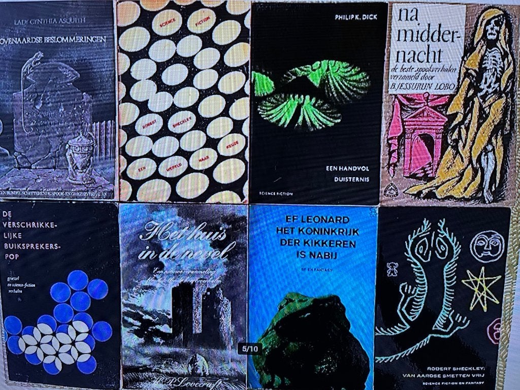 ruim 70 stuks boeken Horror & Fantasy, Boeken, Verzenden, Gelezen, Diverse auteurs