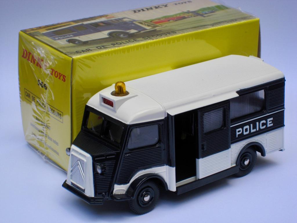 Citroen HY Currus Police Atlas Dinky Toys 566 1:43, Ophalen of Verzenden, Nieuw, Auto, Dinky Toys