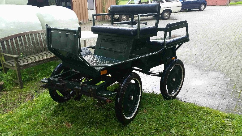 Menwagen en eventueel tuigen, Gebruikt, Wagonette, Pony