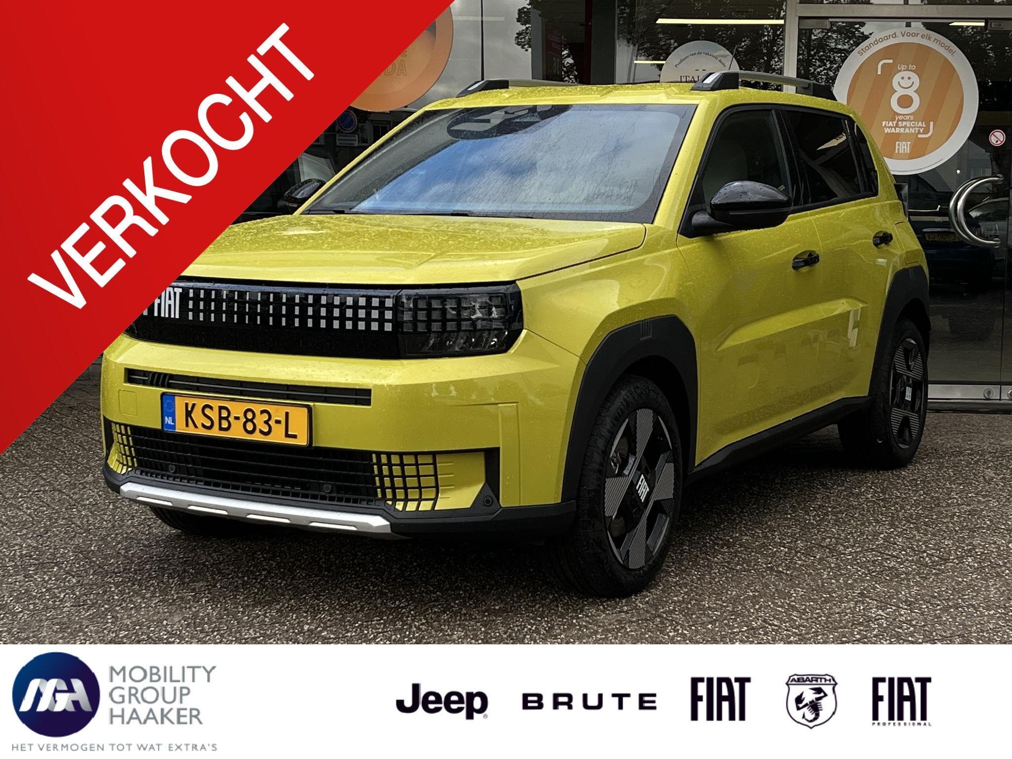 Fiat Grande Panda La Prima 11 kW 44 kWh | Apple-Android | St