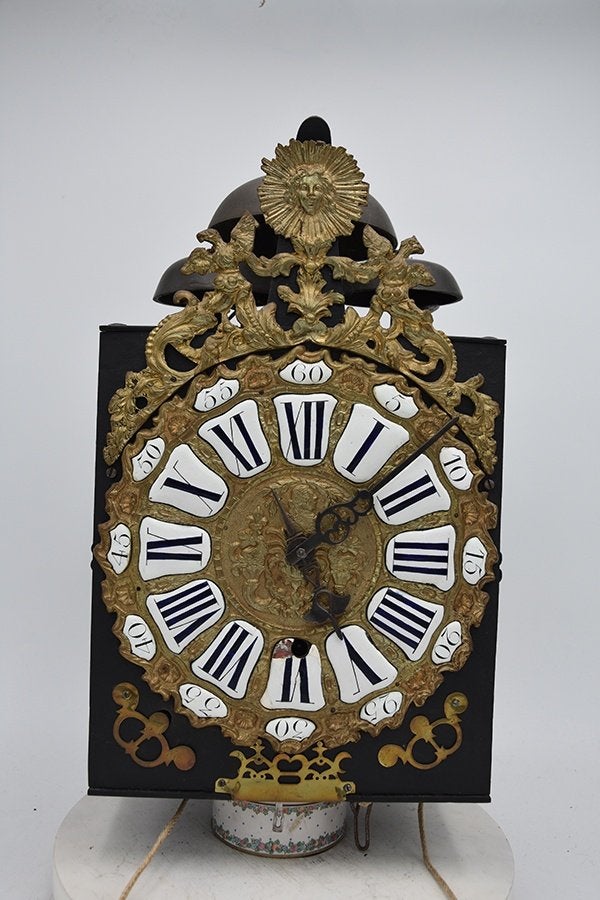 comtoise, 3 beller cartouche, Ophalen