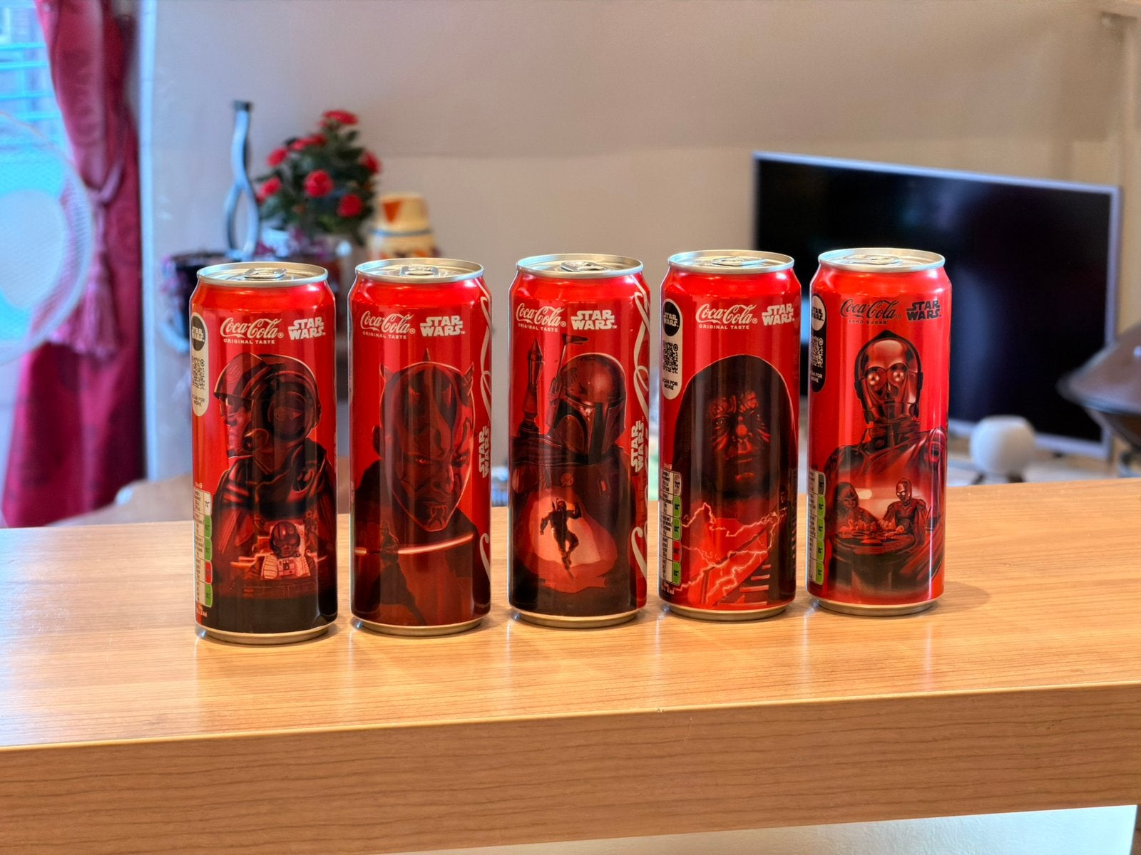 Star Wars Coca-Cola Collectible Cans (330 ml) – Set of 5, Ophalen of Verzenden