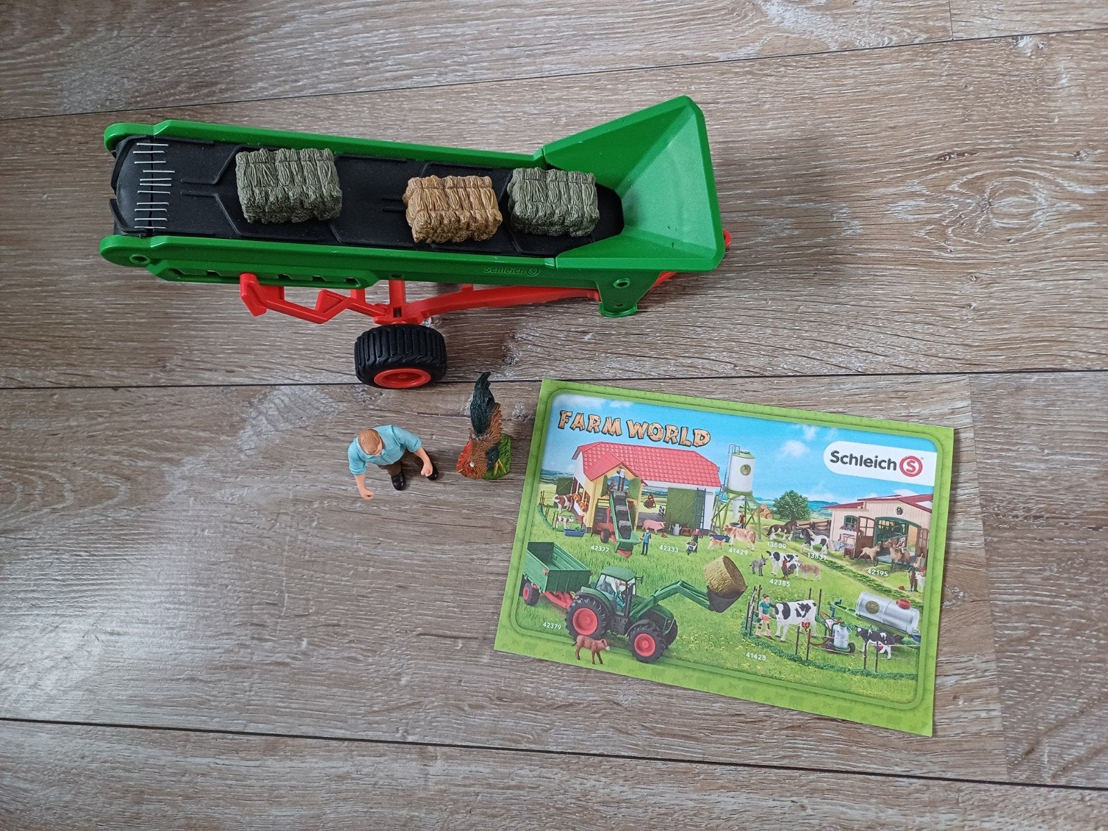 Schleich boerenleven, Ophalen, Gebruikt