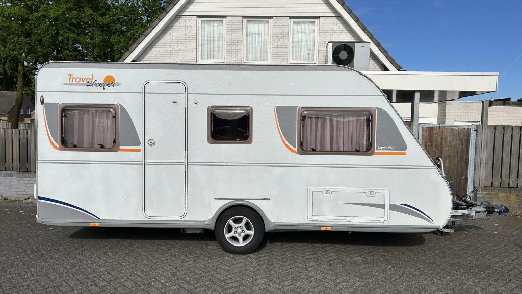 Dethleffs Tourist Light 450 DB Rondzit/Fransbed 1e eig, Rondzit, Bedrijf, 750 - 1000 kg, Overige typen