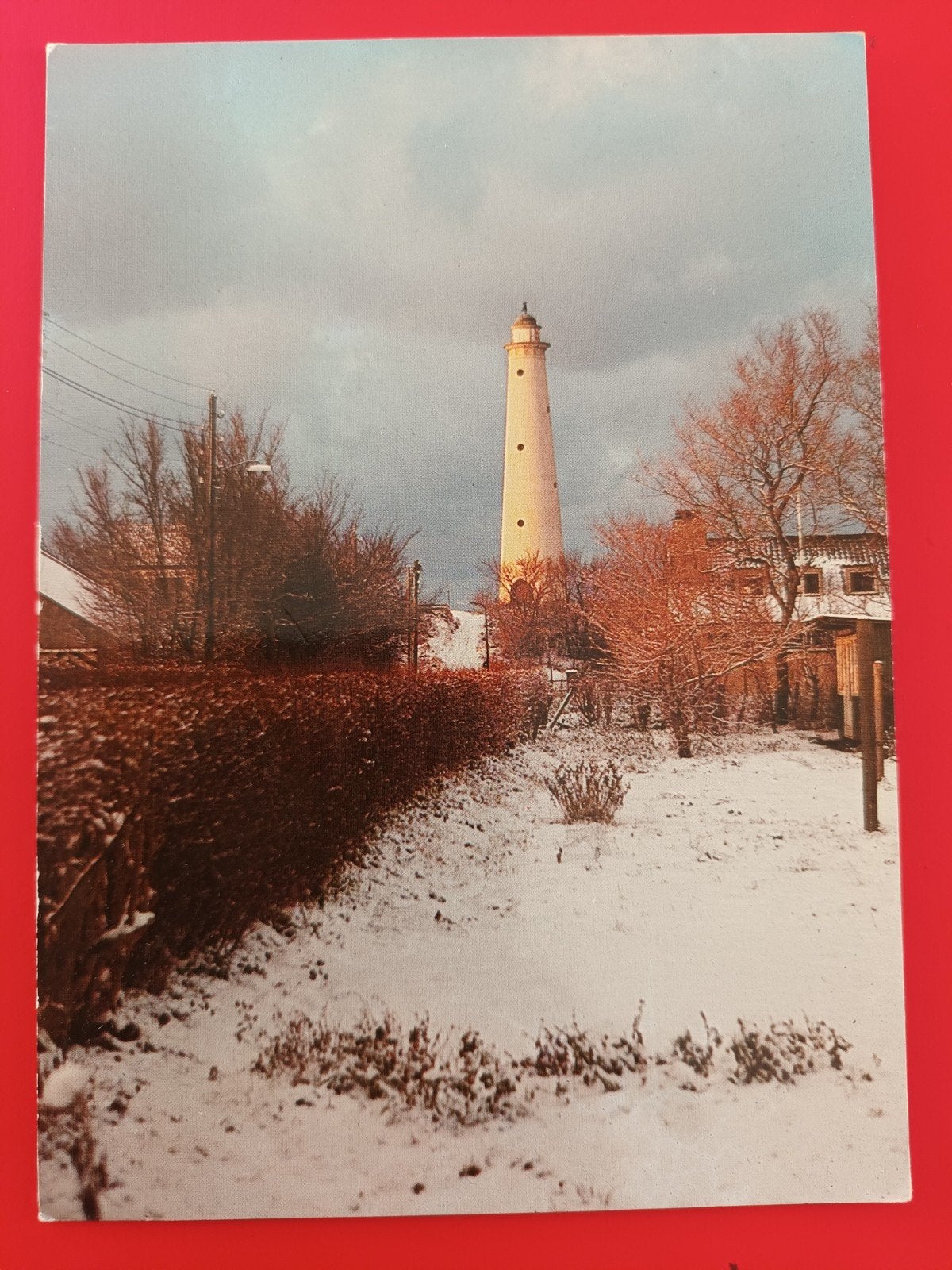 Ansichtkaart Oude vuurtoren Schiermonnikoog, Ophalen of Verzenden, Zo goed als nieuw, Overige typen