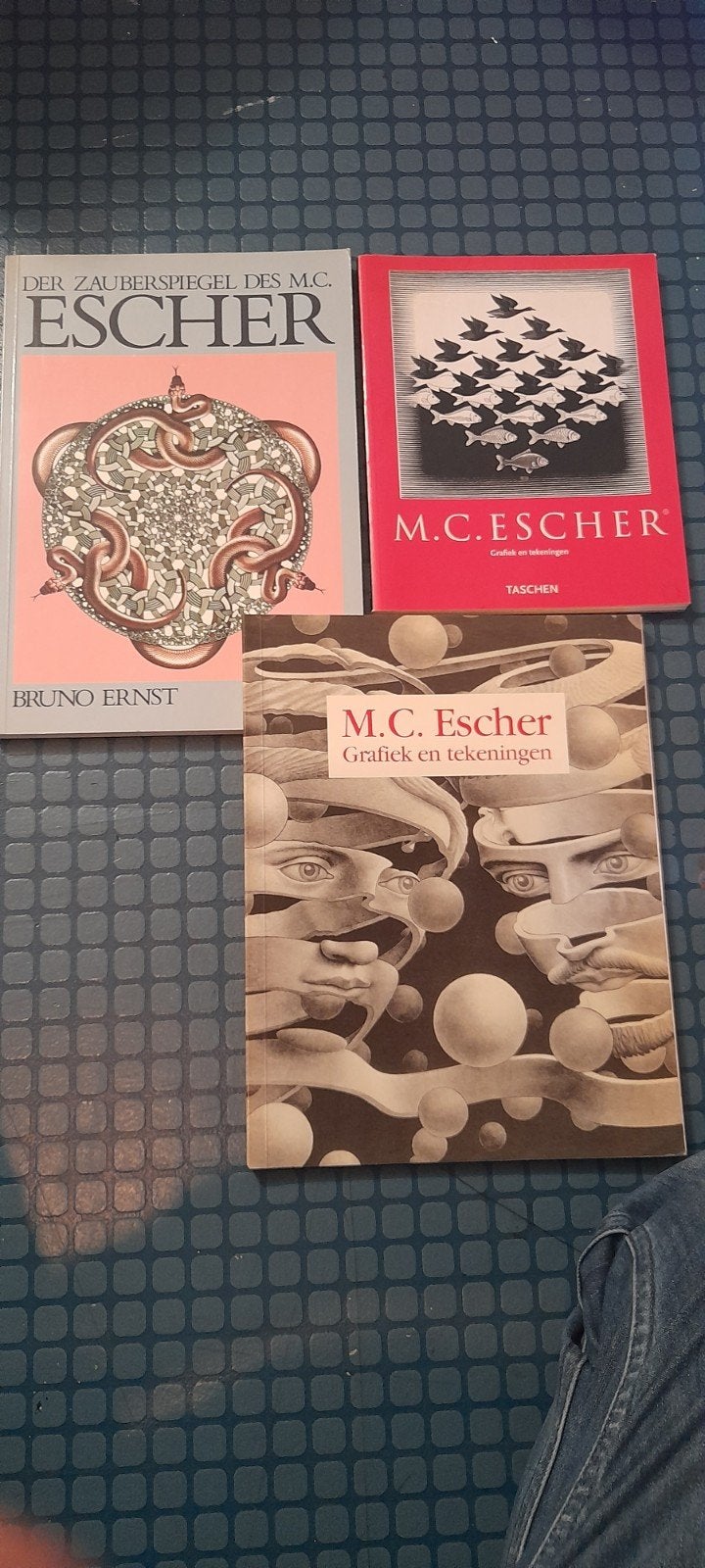 Boeken Escher 3 stuks., Ophalen of Verzenden, Gelezen