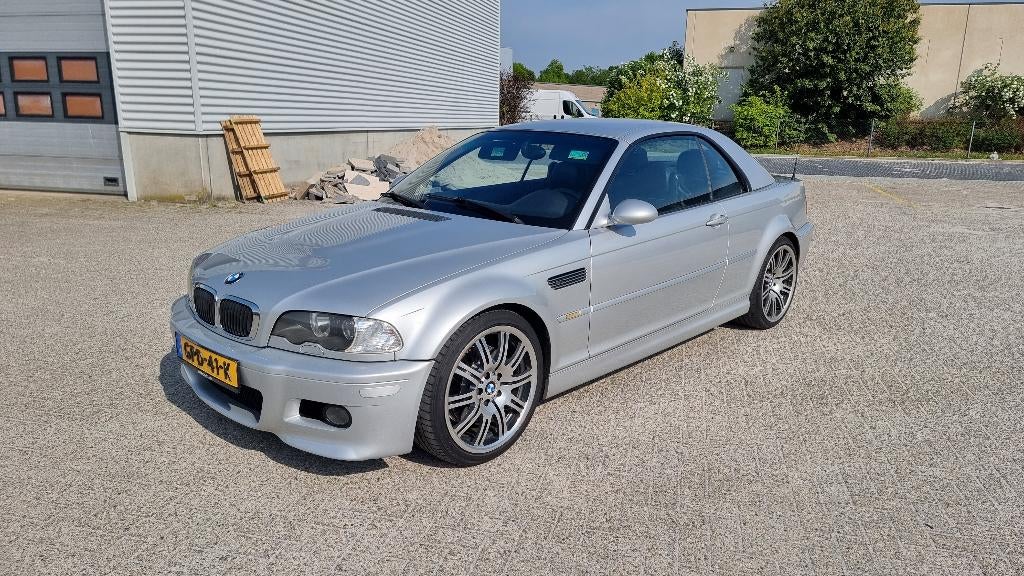 BMW M3 e46 Cabrio 2002 Handgeschakeld, Auto's, BMW, Particulier, 3-Serie, ABS, Airbags, Airconditioning, Bi-Xenon koplampen, Bluetooth