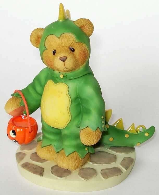 Cherished Teddies Rex, Ophalen of Verzenden, Zo goed als nieuw, Beeldje, Cherished Teddies