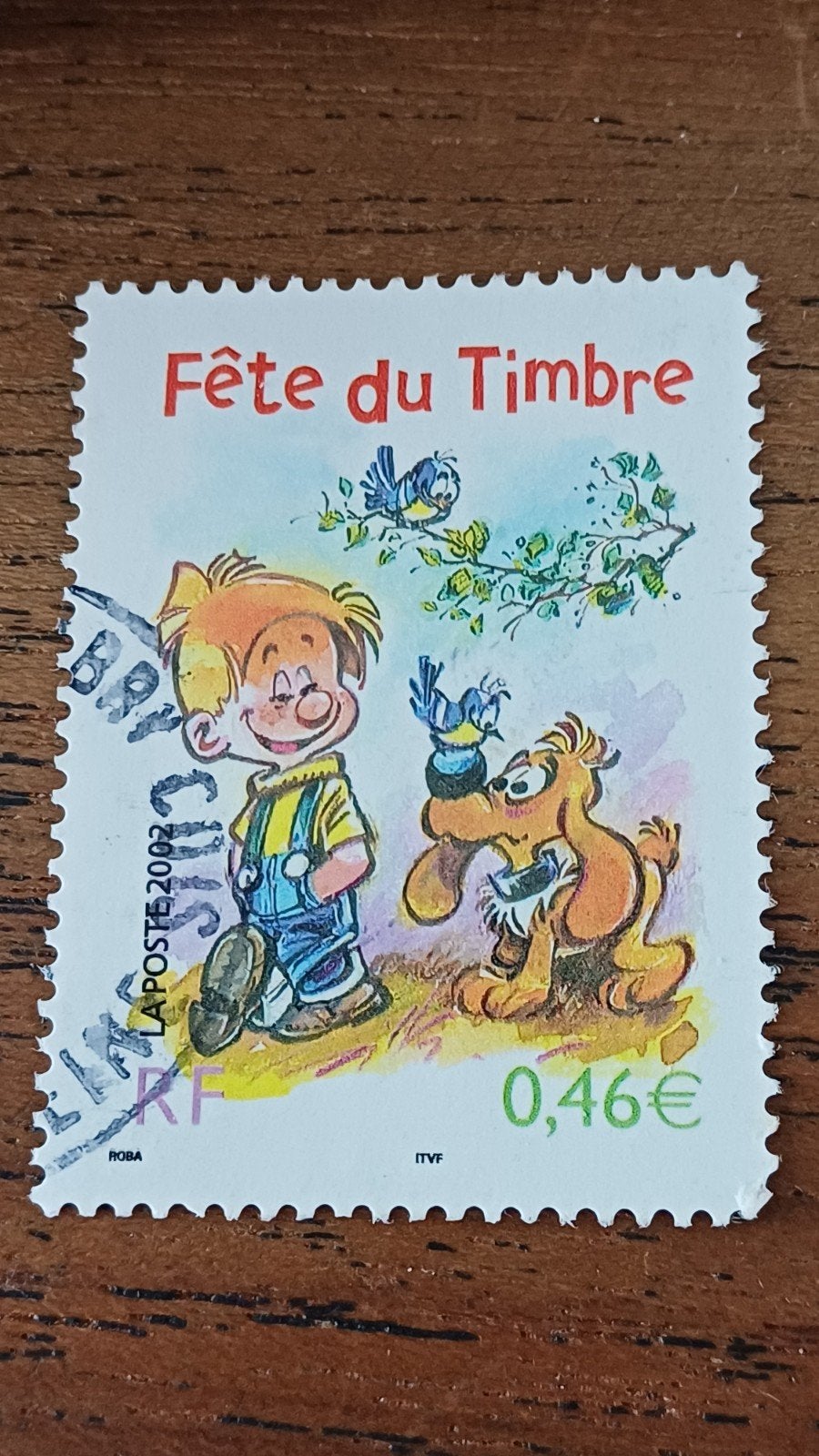 Frankrijk,  2002, Fete du Timbre, Ophalen of Verzenden, Gestempeld