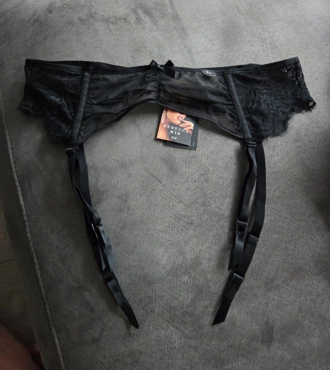 Hunkemöller Jarretel Rebecca Mir Allison Zwart XL Nieuw, Hunkemöller, Ophalen of Verzenden, Zwart, Overige typen
