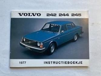 Handleiding/Instructieboekje Volvo   242/244/245   1977   NL, Auto diversen, Handleidingen en Instructieboekjes, Ophalen of Verzenden