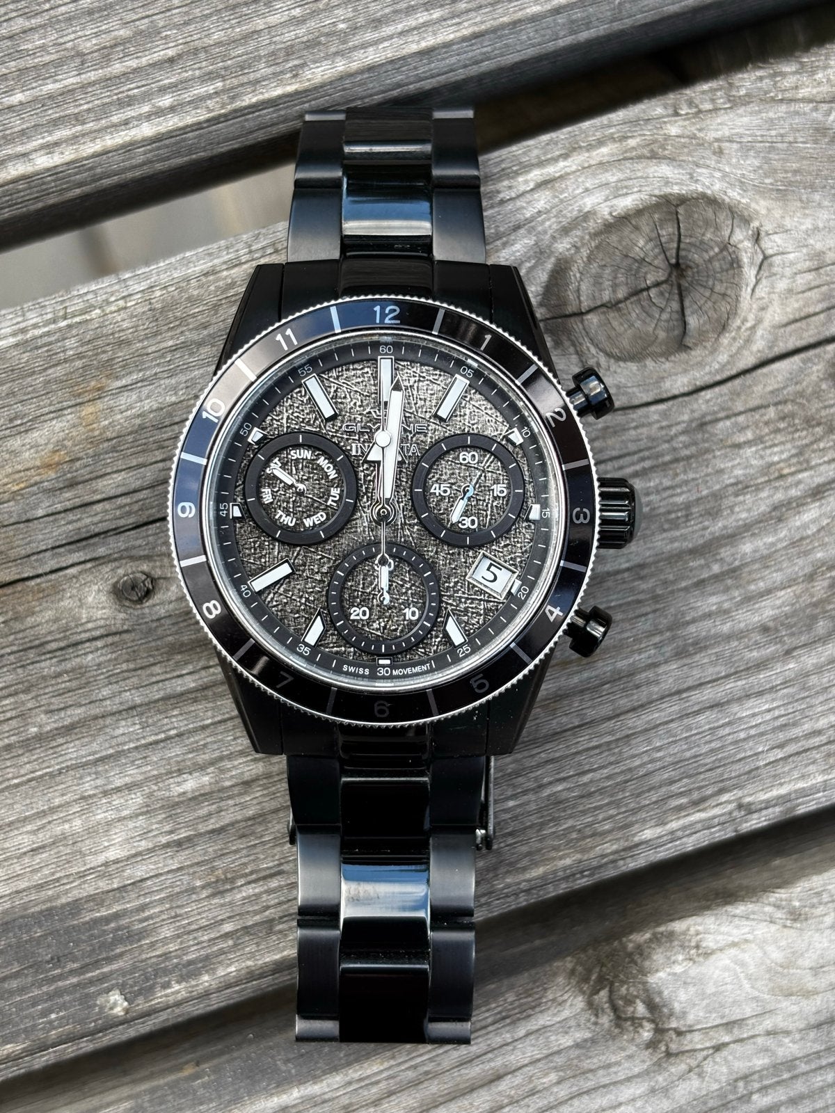 ZGAN Glycine x Invicta Five Elements - Metal, Overige merken, Staal, Staal, Polshorloge