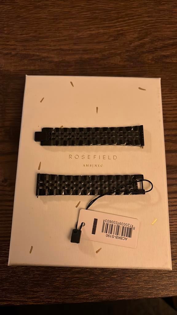 Horlogebandje - NIEUW - Rosefield, Ophalen of Verzenden, Nieuw, Staal, Overige merken