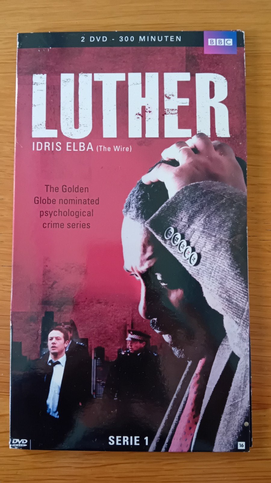 Luther - Serie 1 (DVD) met Idris Elba, Vanaf 16 jaar, Seizoen 1, Misdaad, Nederlands