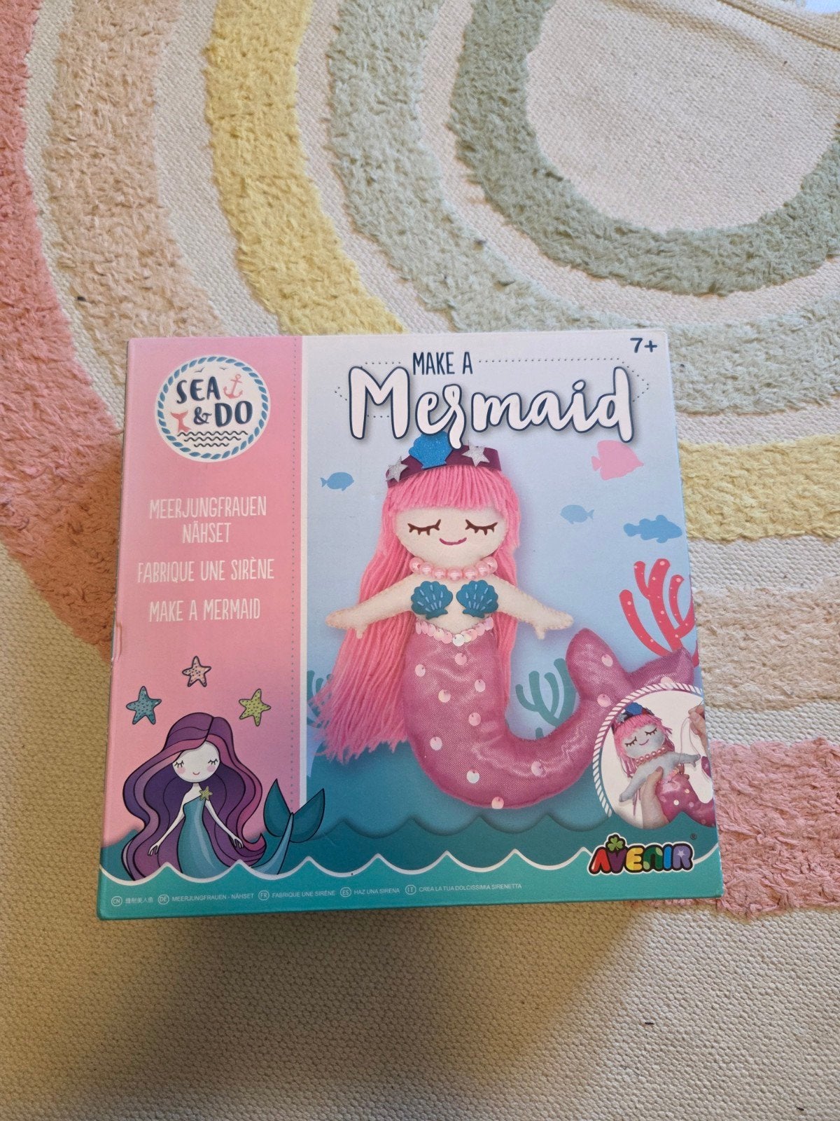 Make A Mermaid - maak een zeemeermin knuffel, Ophalen of Verzenden, Gebruikt