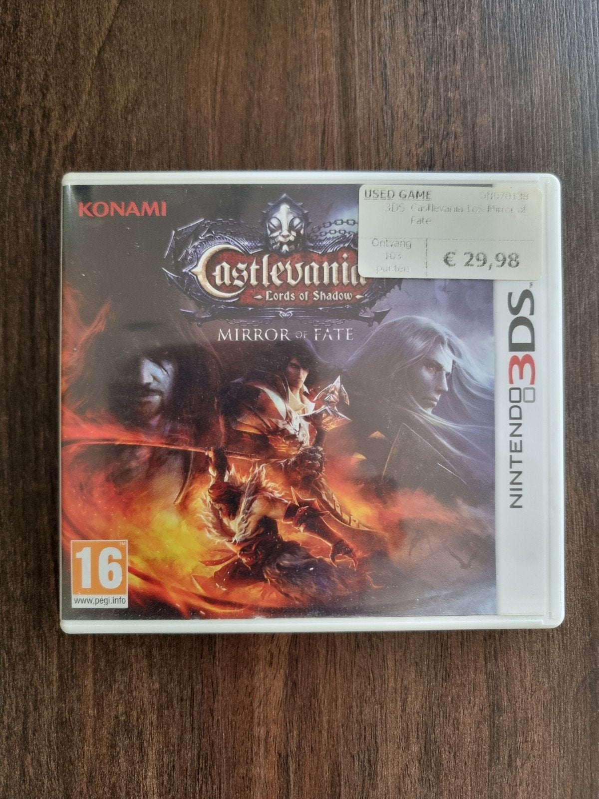 Nintendo 3DS: Castlevania - Mirror of Fate, Avontuur en Actie, Gebruikt, 1 speler, Ophalen of Verzenden