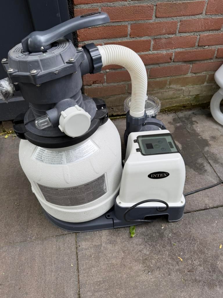 Intex zandfilterpomp 8m3 voor zwembaden tot 55m3, Ophalen of Verzenden, Zo goed als nieuw, Zwembadpomp