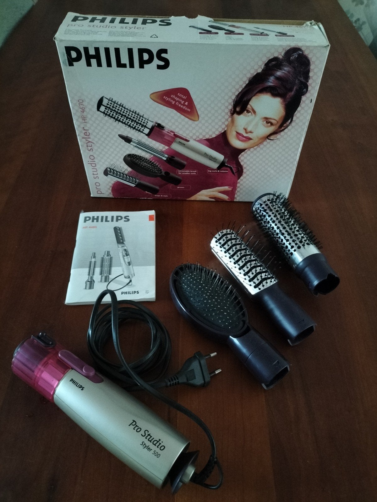 Philips Pro Studio Styler HP4670 - Föhnborstelset, Ophalen, Zo goed als nieuw, Haarverzorging