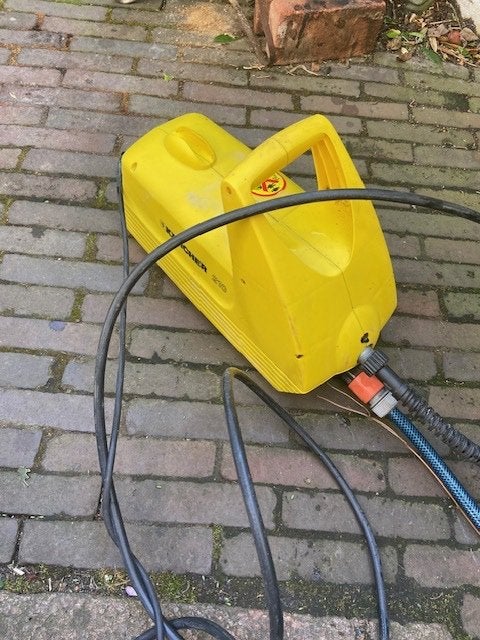 Kärcher 210 plus hogedrukreiniger. Hogedruk reiniger, Ophalen of Verzenden, Gebruikt, Elektrisch, Kärcher